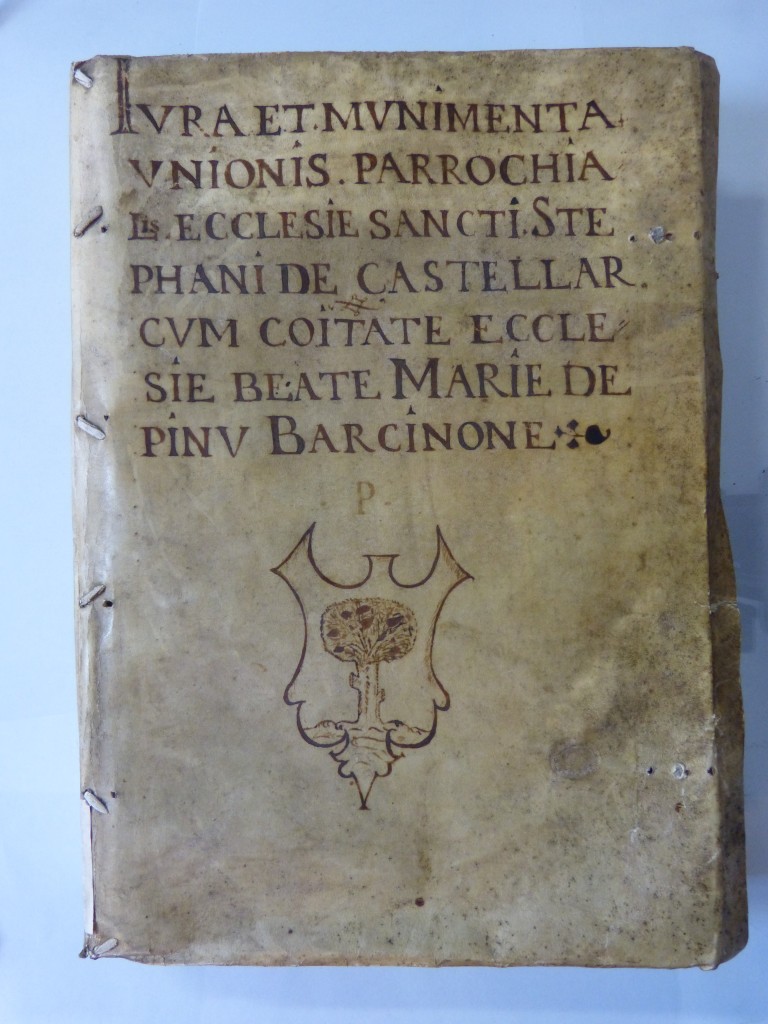 Recopilatori de la documentació més important referent a l'acte de la unió de les parròquies de Santa Maria del Pi i Sant Esteve de Castellar.
